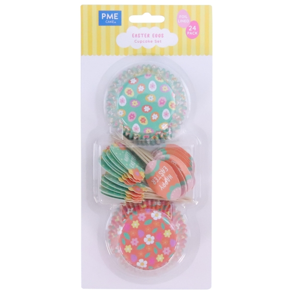 Cupcake Set - Easter Eggs